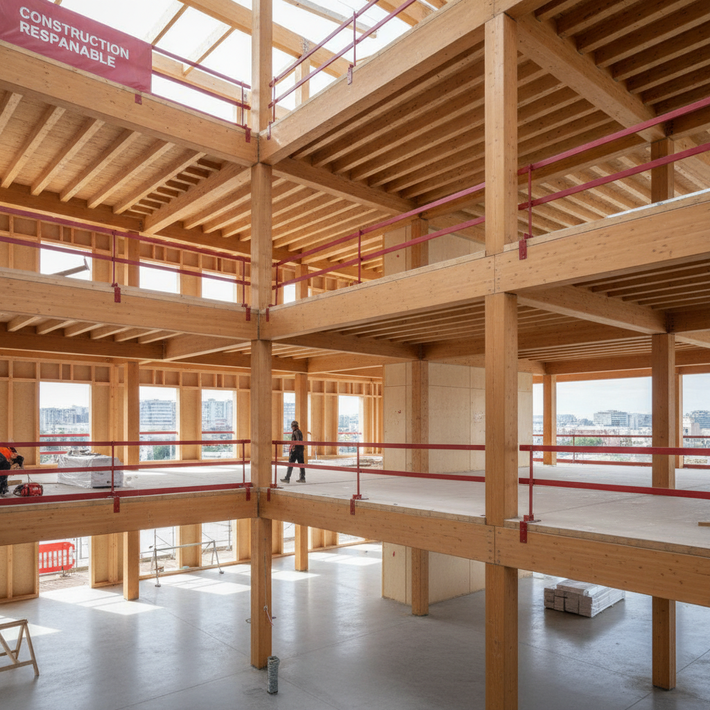 Réglementation incendie et construction bois en 2026 : ce que change l&rsquo;arrêté du 19 février pour les ERP